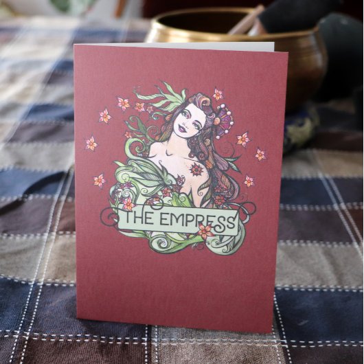 De Empress Tarot-kaart Kaart