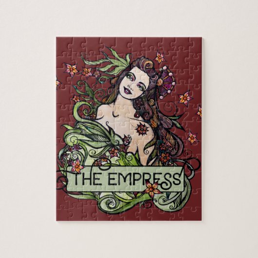 De Empress Tarot-kaart Legpuzzel (Verticaal)
