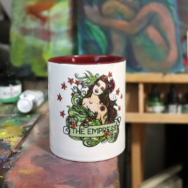 De Empress Tarot-kaart Mok