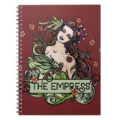 De Empress Tarot-kaart Notitieboek (Voorkant)