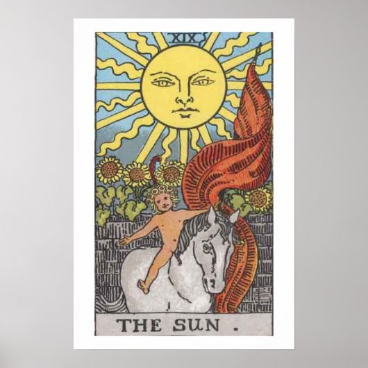 De Empress Tarot Kaart Poster gebold Brilliant Col (Voorkant)