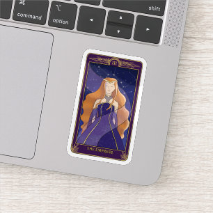 De Empress Tarot Kaart Sticker