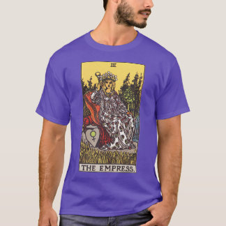De Empress Tarot-kaart T-shirt
