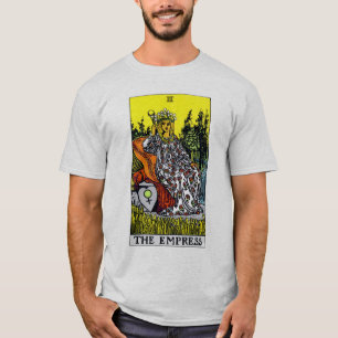 De Empress Tarot-kaart T-shirt