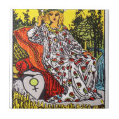 De Empress Tarot-kaart Tegeltje (Voorkant)
