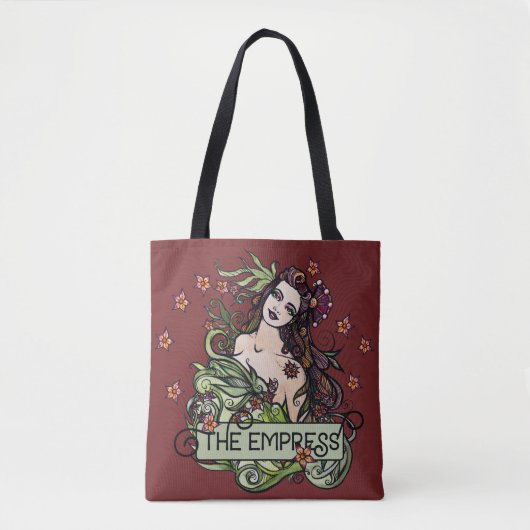De Empress Tarot-kaart Tote Bag (Voorkant)