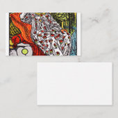 De Empress Tarot-kaart Visitekaartje (Voorkant / Achterkant)