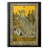 De Empress Tarot Notitieboek (Voorkant)