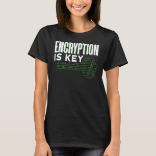De encryptie is de Zeer belangrijke Programmer Co. T-shirt