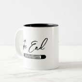 De end Creative Two-Tone koffie Mok (Voorkant links)