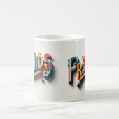 De ene met de koffie / vrienden / Mok / liefde (Center)