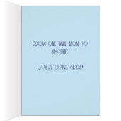 De ene tweelingmoeder naar de andere (Binnen (Rechts))