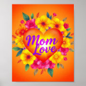 De energetische liefdesgolf van mama poster (Voorkant)