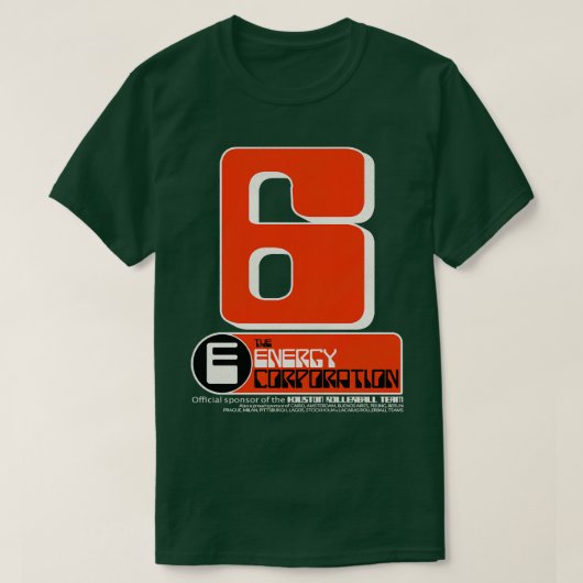 De Energy Corporation Houston Rollerball T-shirt (Design voorkant)