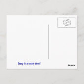 De eng doet het zo eng. - briefkaart (Achterkant)