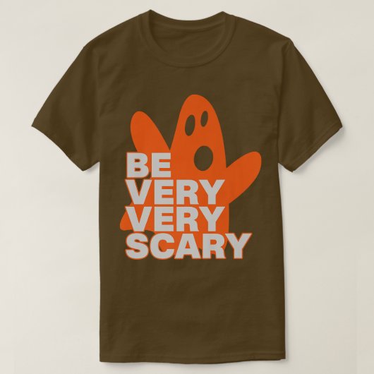 De eng Halloween Creepy Ghost is erg eng T-shirt (Design voorkant)