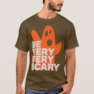 De eng Halloween Creepy Ghost is erg eng T-shirt
