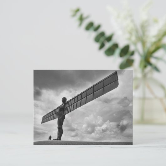 De engel briefkaart (Staand voorkant)