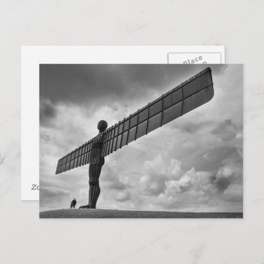 De engel briefkaart (Voorkant / Achterkant)