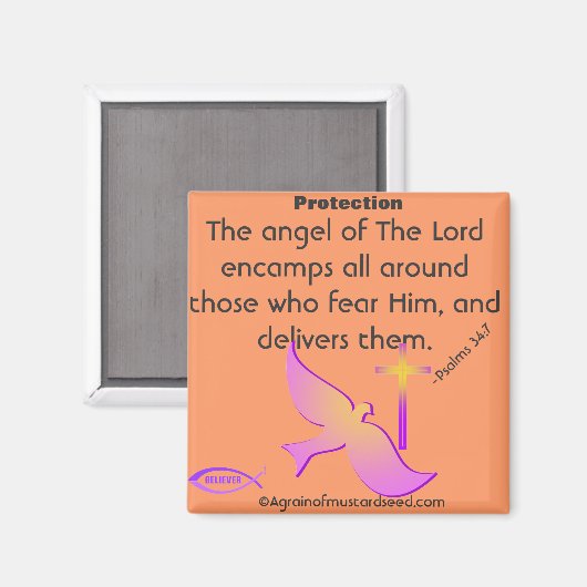 De engel des Heren Magneet (Voorkant / Achterkant)