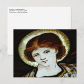 De engel die de pool troebelt briefkaart (Voorkant / Achterkant)