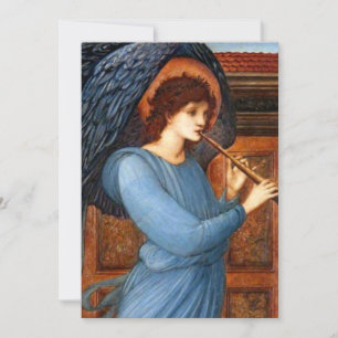 De engel door Sir Edward Burne-Jones Kaart
