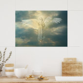 De Engel en de Dove Poster (Keuken)