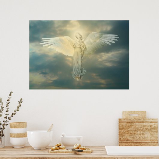 De Engel en de Dove Poster (Keuken)