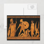 De Engel en het Briefkaart van de Amazons (Voorkant / Achterkant)