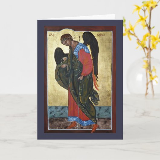 De engel Gabriel Kaart (Gele Bloem)