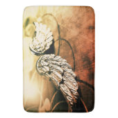 De engel heeft aangevoerd badmat (Voorkant Verticaal)