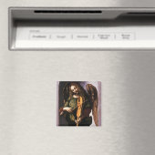 De engel in het groen met een vedel van Leonardo d Magneet (Insitu (Vaatwasser))