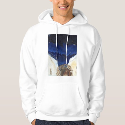De engel kreeg zijn vleugels 2014 hoodie (Voorkant)