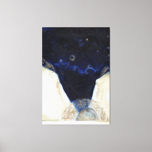 De engel kreeg zijn vleugels 2 2013 canvas afdruk (Voorkant)