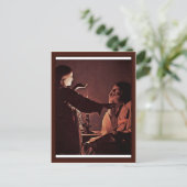 De engel lijkt op sint-Joseph in een droom Briefkaart (Staand voorkant)