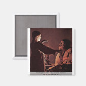 De engel lijkt op sint-Joseph in een droom Magneet (Voorkant / Achterkant)