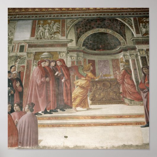 De engel lijkt op St. Zacharias in de Poster (Voorkant)