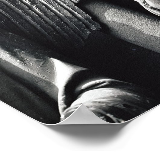 De engel met een glimlach poster (Hoek)