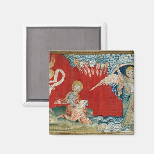 De engel met een open boek magneet (Voorkant / Achterkant)