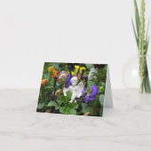 De Engel Notecards van de tuin Kaart (Voorkant)