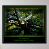 De engel Oak Poster (Voorkant)
