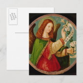 De engel van de aankondiging briefkaart (Voorkant / Achterkant)
