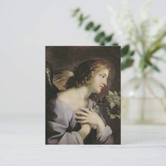 De Engel van de aankondiging, c.1650 Briefkaart (Staand voorkant)