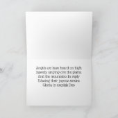 De Engel van de boodschapper Feestdagen Kaart (Binnen)