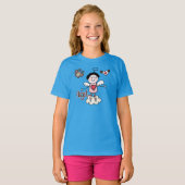 De Engel van de cartoon T-shirt (Voorkant volledig)