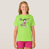 De Engel van de cartoon T-shirt (Voorkant volledig)