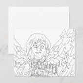 De Engel van de Chanoeka (Voorkant / Achterkant)