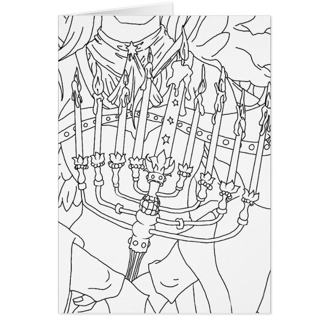 De Engel van de Chanoeka (Voorkant)