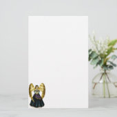 De Engel van de Chanoeka Briefpapier (Staand voorkant)