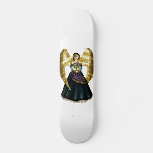 De Engel van de Chanoeka Skateboard (Voorkant)